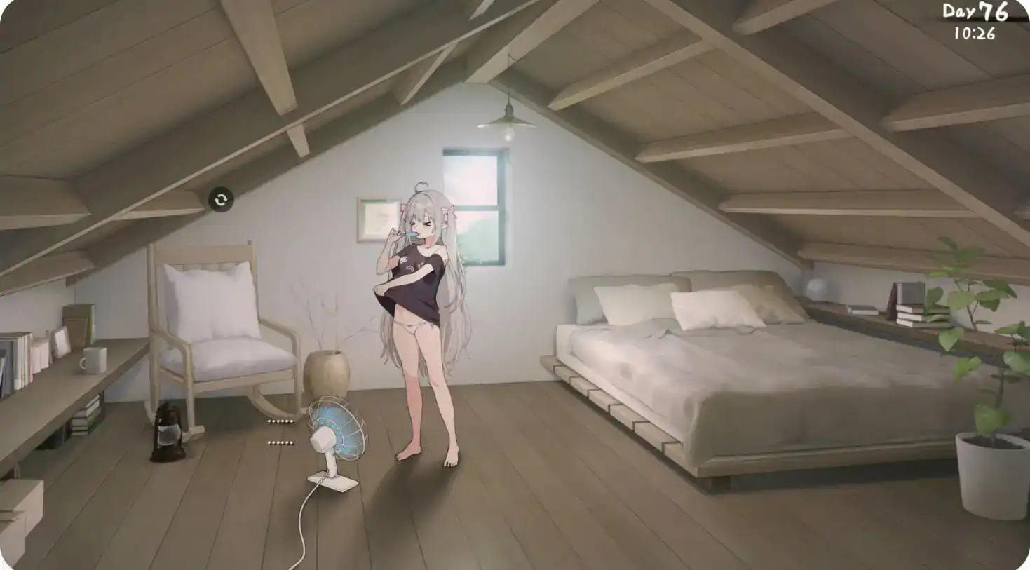 【日系SLG/2D/官中】和存在感薄弱妹妹一起的简单生活 v0.80 官方中文版【PC+安卓/3.37G/更新】 内容图 2